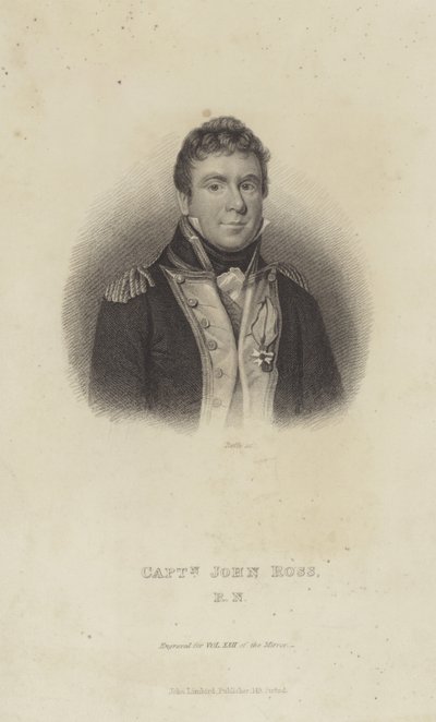 Captain John Ross by English School