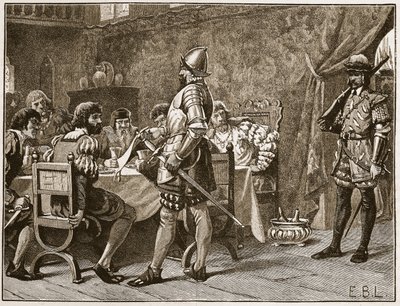 Capture of the FitzGeralds, Illustration from Cassell