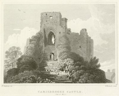 Carisbrooke Castle, Isle of Wight by English School