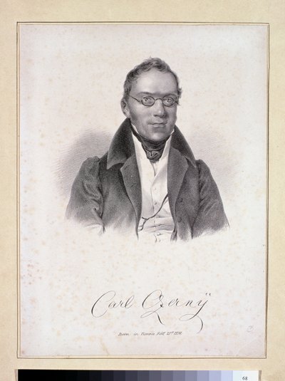 Carl Czerny (1791-1857) by English School