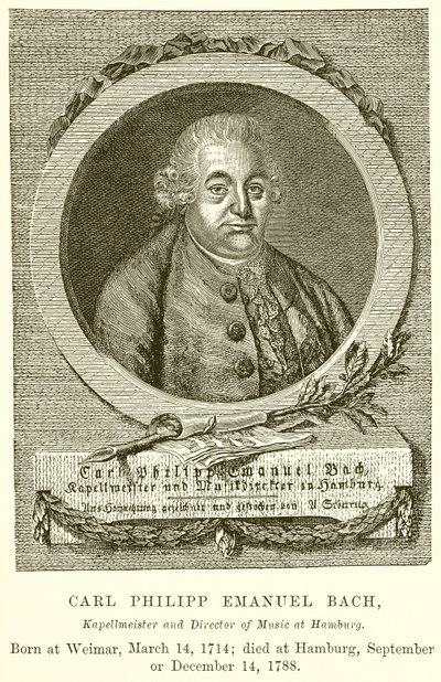 Carl Philipp Emanuel Bach by English School