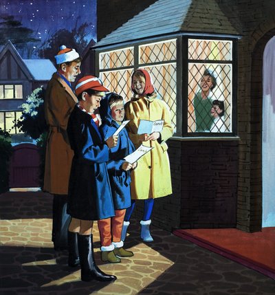 Carol Singers by English School