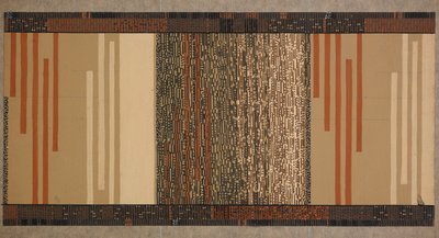 Carpet design by English School