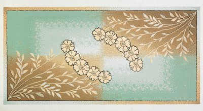 Carpet design by English School
