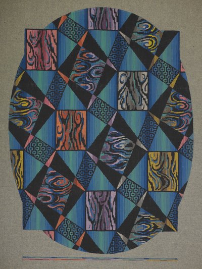 Carpet design by English School