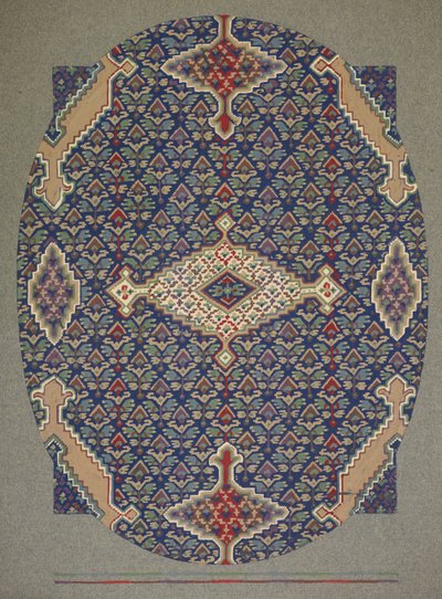 Carpet design by English School