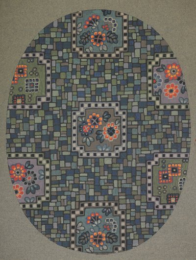 Carpet design by English School