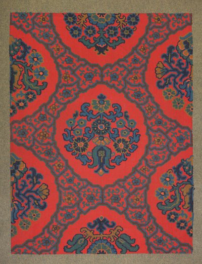 Carpet design by English School