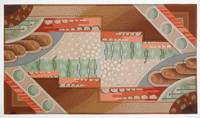 Carpet Design by English School