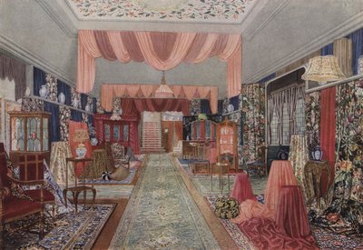 Carpets and Fabrics Showroom at Williamson and Cole by English School
