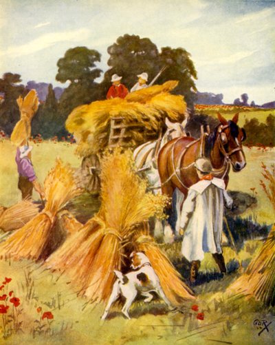 Carting the Corn by English School