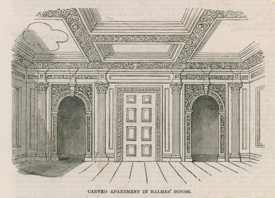 Carved Apartment in Balmes House by English School