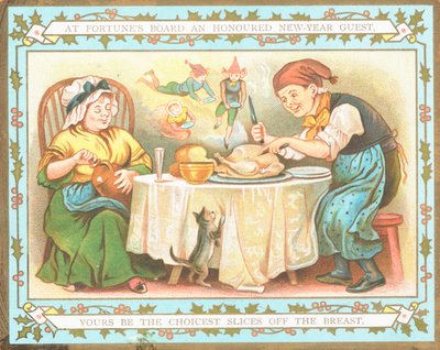 Carving the Turkey by English School