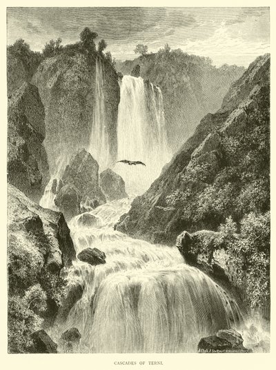 Cascades of Terni by English School