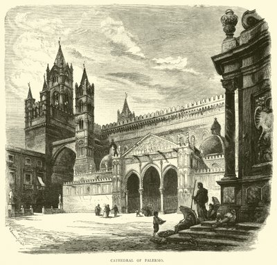 Cathedral of Palermo by English School