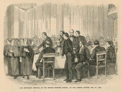 Centenary Festival of the Orphan Working School at the London Tavern by English School