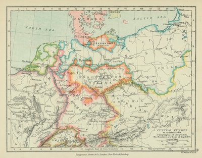 Central Europe to Illustrate the Campaigns of Napoleon by English School