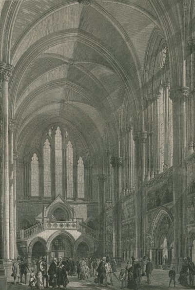 Central Hall of the Royal Courts of Justice by English School