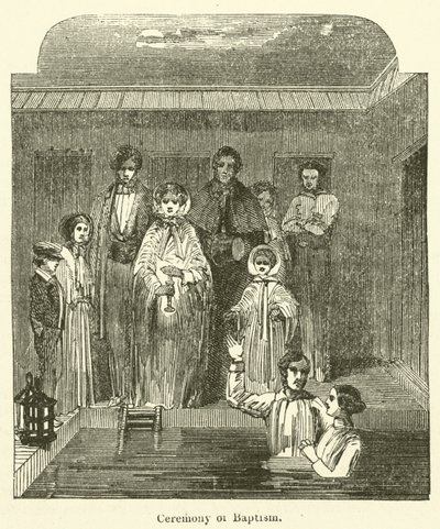 Ceremony of Baptism by English School