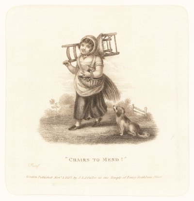 Chairs to Mend! by English School