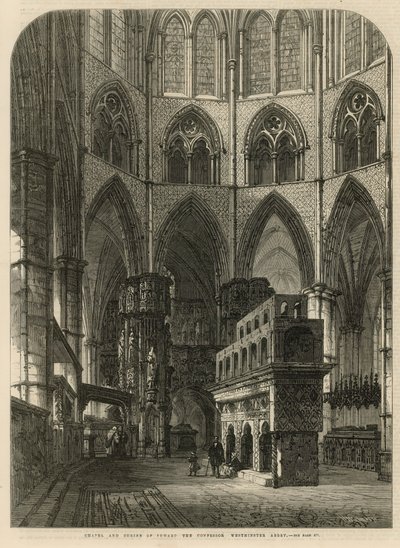 Chapel and Shrine of Edward the Confessor by English School