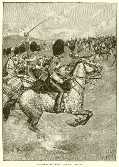 Charge of the Heavy Brigade by English School