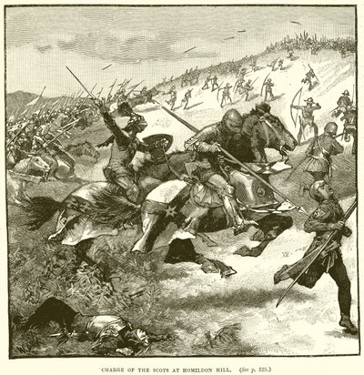 Charge of the Scots at Hamildon Hill by English School