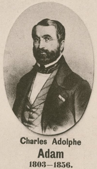 Charles Adolphe Adam (engraving) by English School