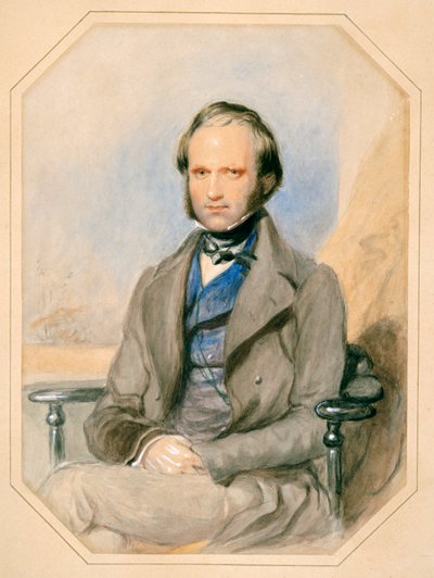 Charles Darwin by English School