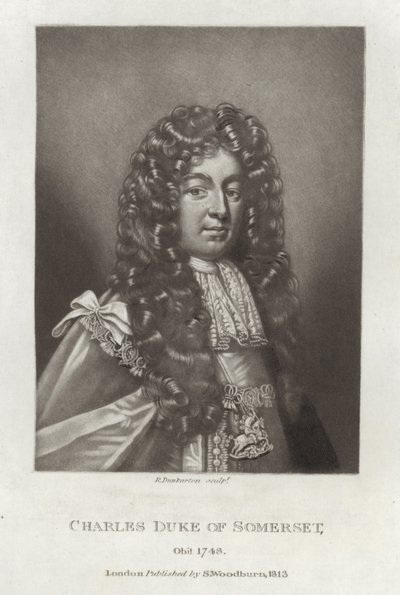 Charles Duke of Somerset by English School