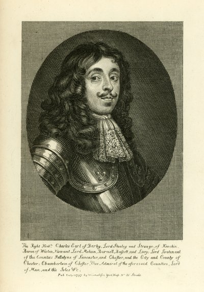 Charles, Earl of Derby by English School