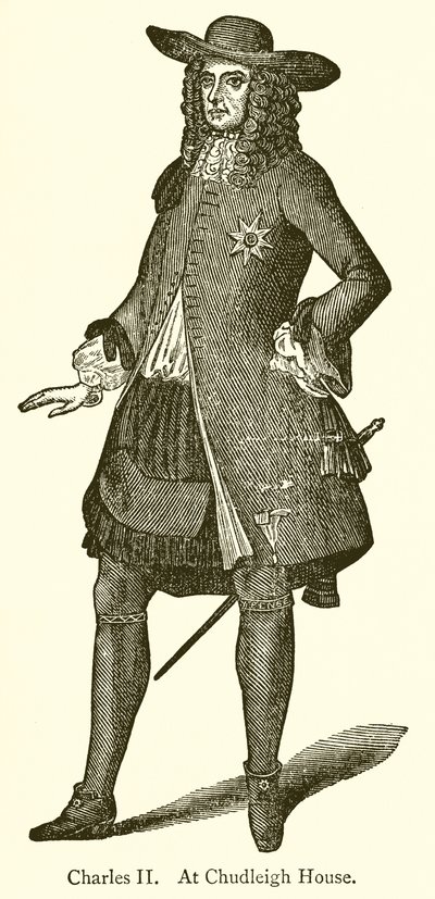 Charles II at Chudleigh House by English School