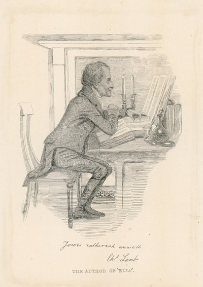 Charles Lamb, author of Elia by English School