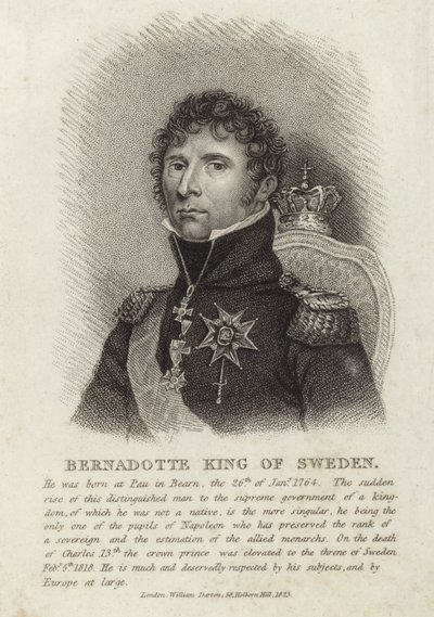 Charles XIV John of Sweden by English School