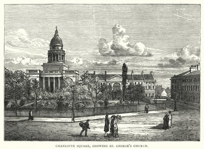 Charlotte Square, showing St George