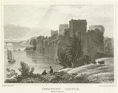 Chepstow Castle, Monmouthshire by English School