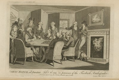Chess Match at Parsloes by English School