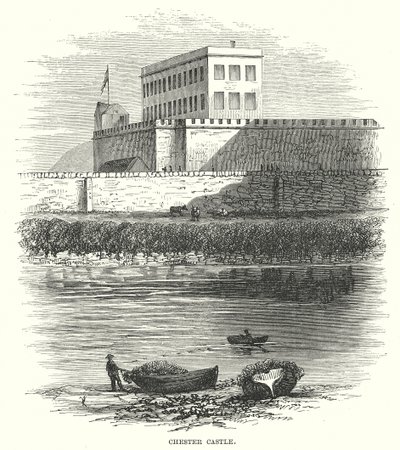 Chester Castle by English School
