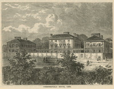 Chesterfield House, 1760 by English School