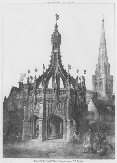 Chichester Market Cross by English School