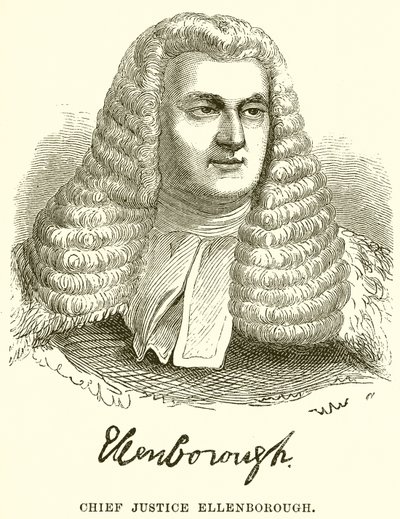 Chief Justice Ellenborough by English School