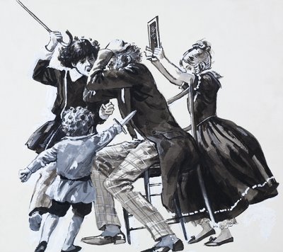 Children Attacking by English School