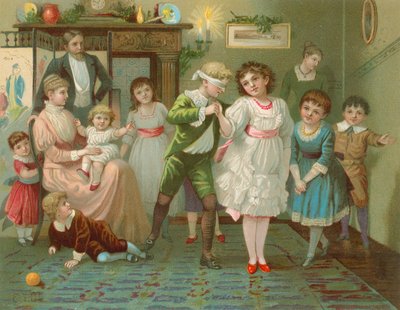 Children Playing Blind Man