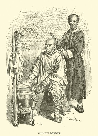 Chinese Barber by English School