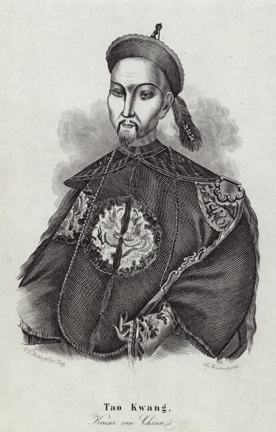 Chinese emperor Tao Kwang by English School