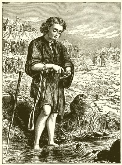 Choosing Smooth Stones Out of the Brook by English School