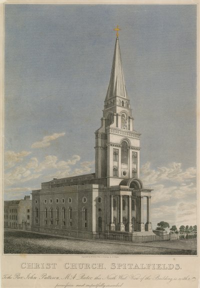 Christ Church, Spitalfields, London by English School