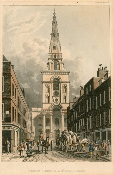 Christ Church, Spitalfields, London by English School