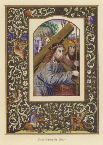 Christ Bearing the Cross by English School