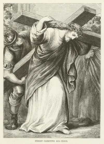 Christ Carrying His Cross by English School